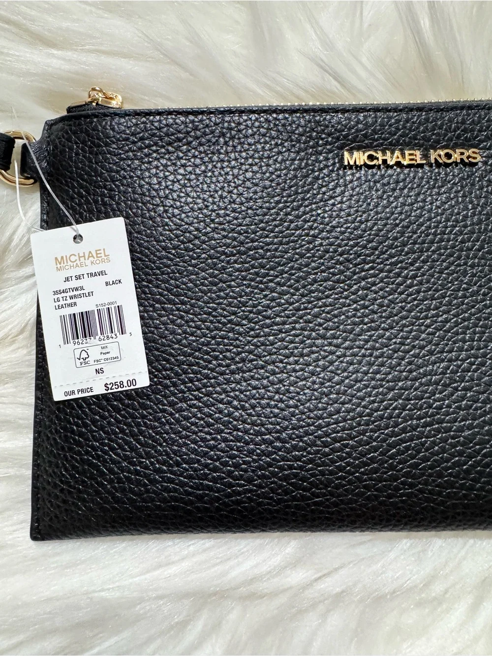 Michael Kors || Large Top Zip Wristlet